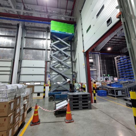 Bảo trì hệ thông cửa cuốn cho nhà xưởng tại Avery Dennison Việt Nam